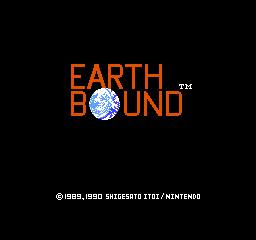 Earthbound (USA) (Proto) Title Screen